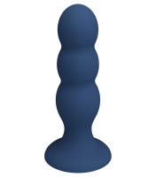 Liquid Silicone Anal Plug with 3 Metal Balls Image 1
