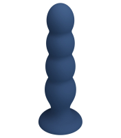 Liquid Silicone Anal Plug with 4 Metal Balls Image 1