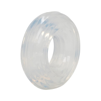 Premium Silicone Ring Medium Transparent Image 1