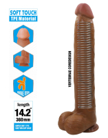 Dany Realistic Flexible Dildo (36cm) Image 6