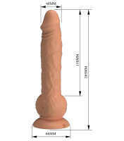 Eren Touch Sensitive Thrusting Dildo Image 4