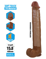 Pat Realistic Flexible Dildo (40cm) Image 6