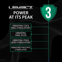 Vibrating and Rotating Silicone Anal Plug with Ball Stimulato Image 3