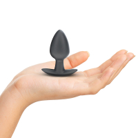 Smooth Silicone Anal Plug Medium Image 1