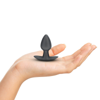 Smooth Silicone Anal Plug Small Image 1